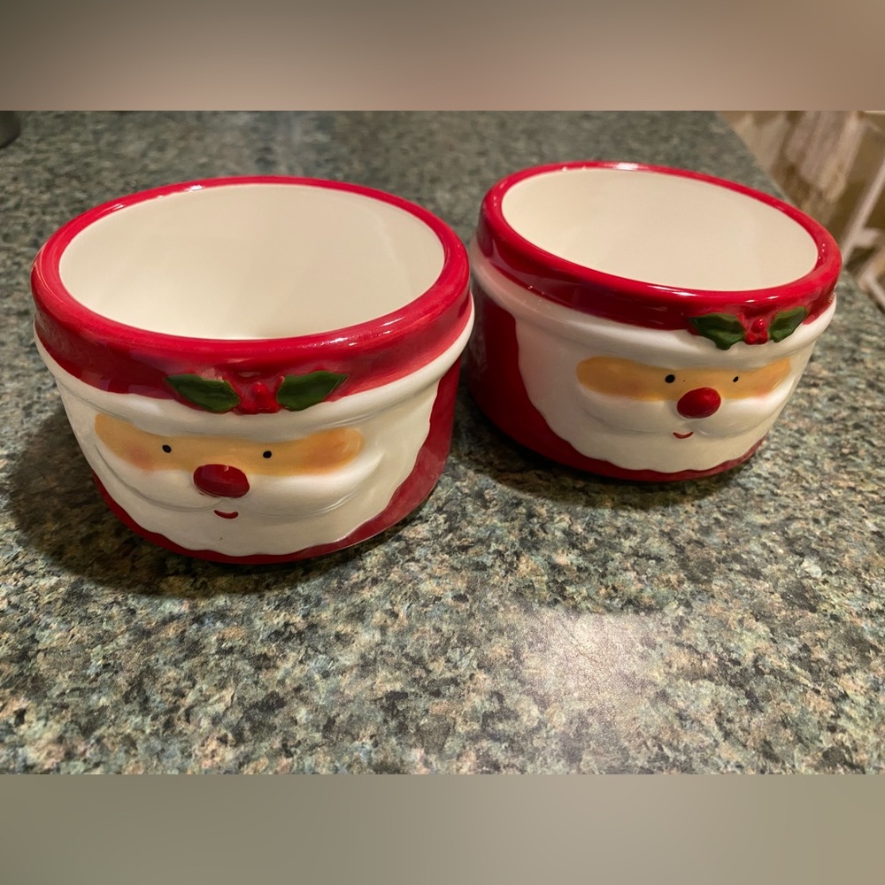 Bake Shop Santa Ramekins